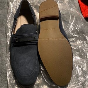 New Calvin Klein suede shoes for sale never worn